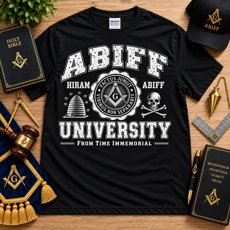 Abiff University – Masonic T-Shirt