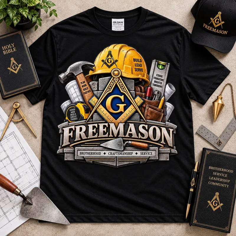 Construction – Masonic T-Shirt