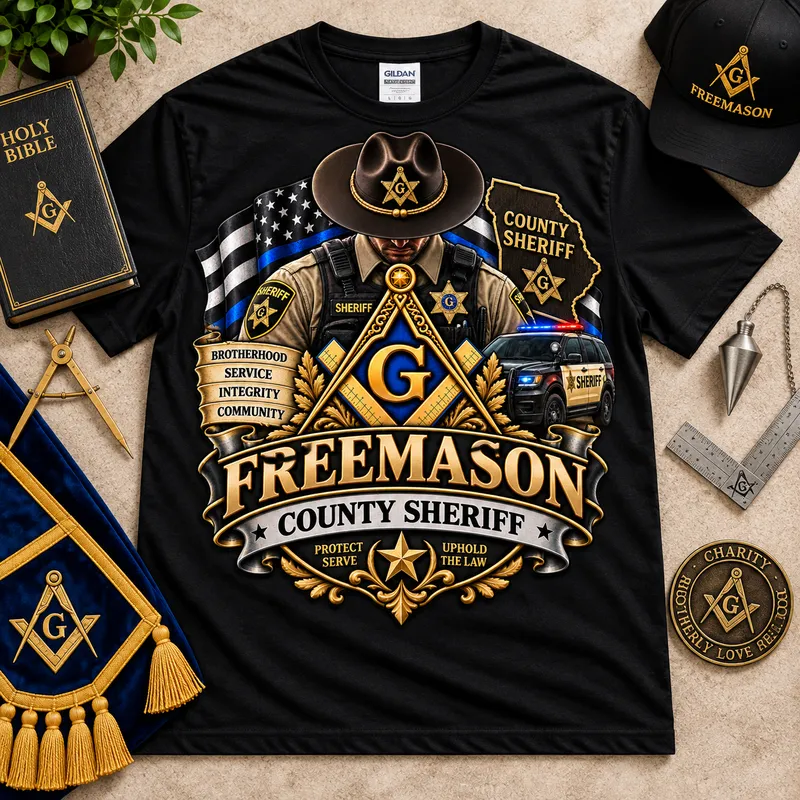 County Sherriff – Masonic T-Shirt