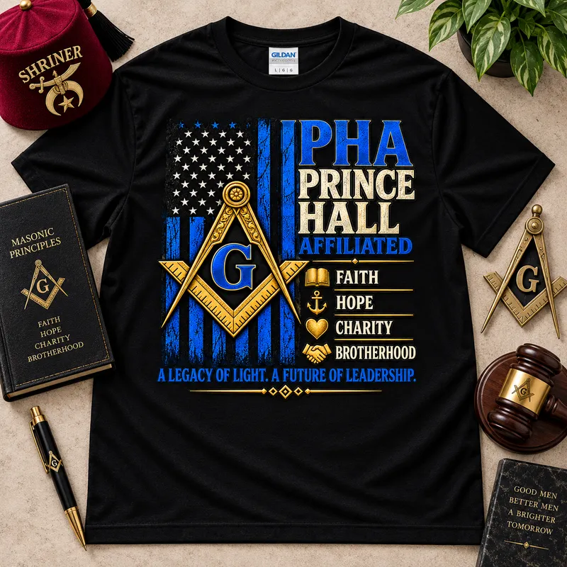 Prince Hall – Masonic T-Shirt