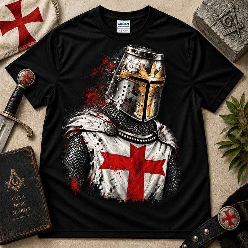 Knight Templar – Masonic T-Shirt