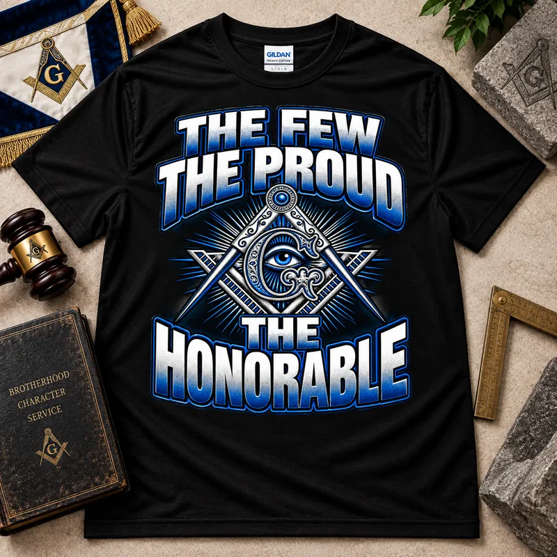 The Few The Proud – Masonic T-Shirt