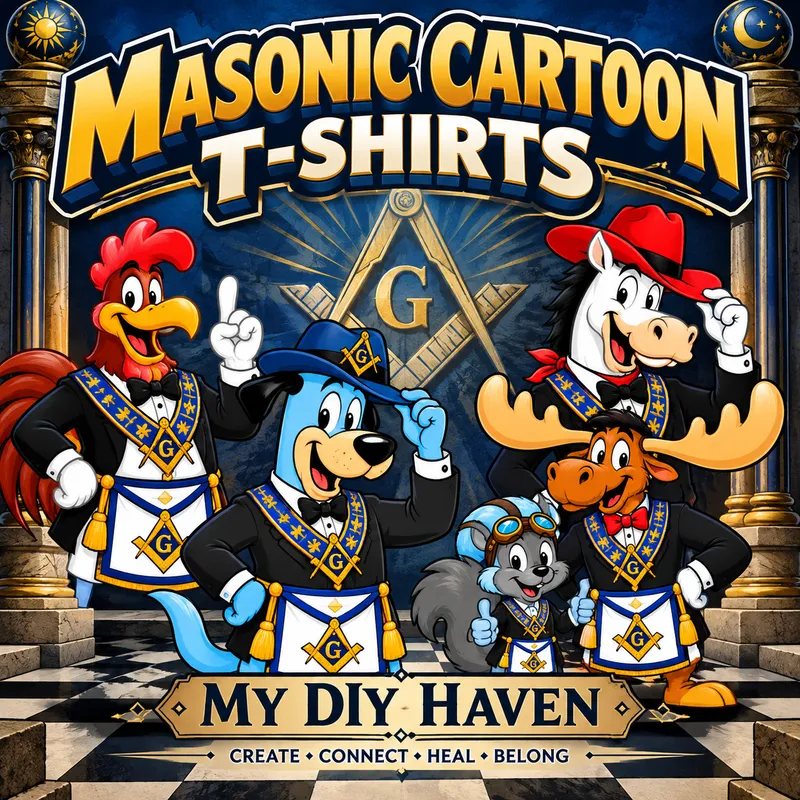 Masonic Cartoon T-shirts
