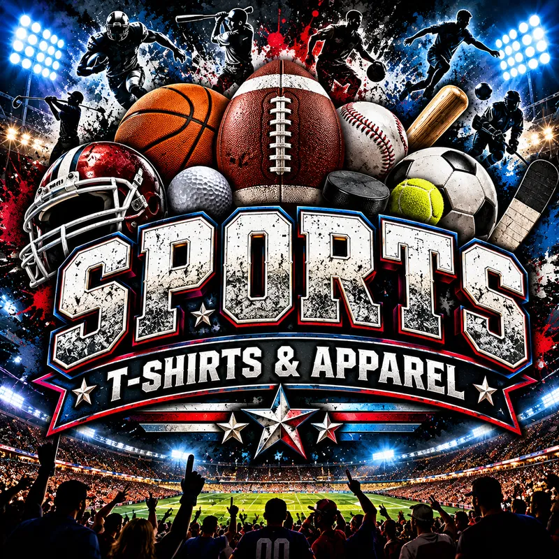 Sports Fan T-shirts & Apparel