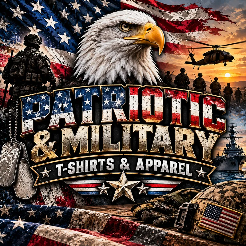 Patriotic & Military T-Shirts & Apparel