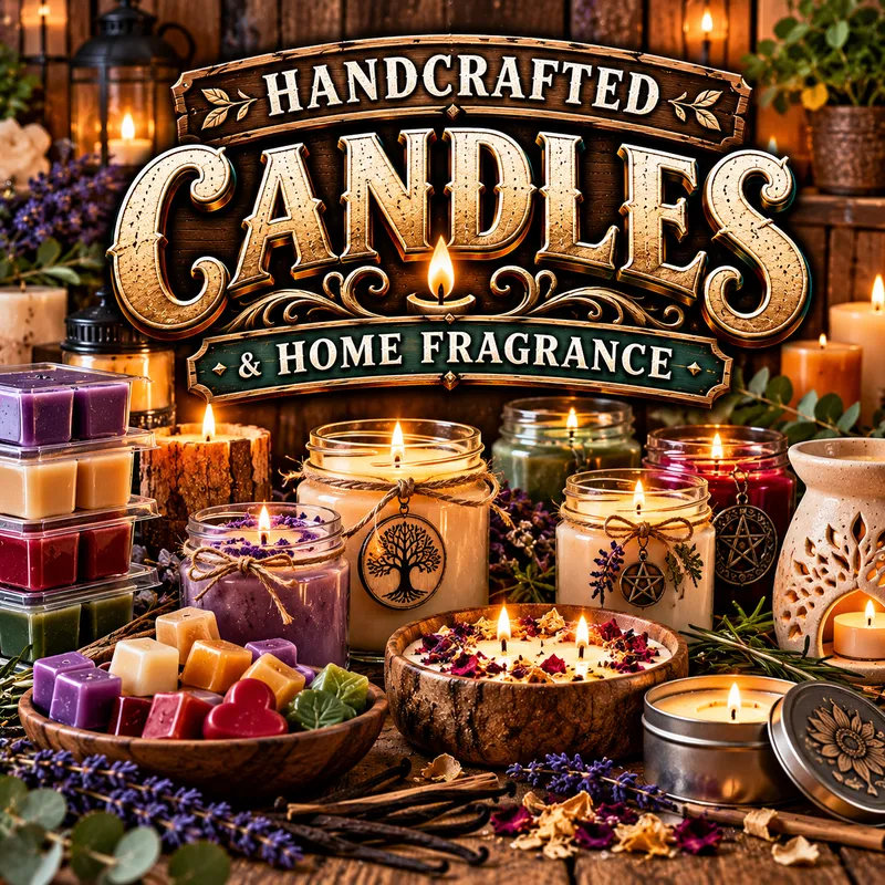 Handcrafted Candles & Home Fragrance