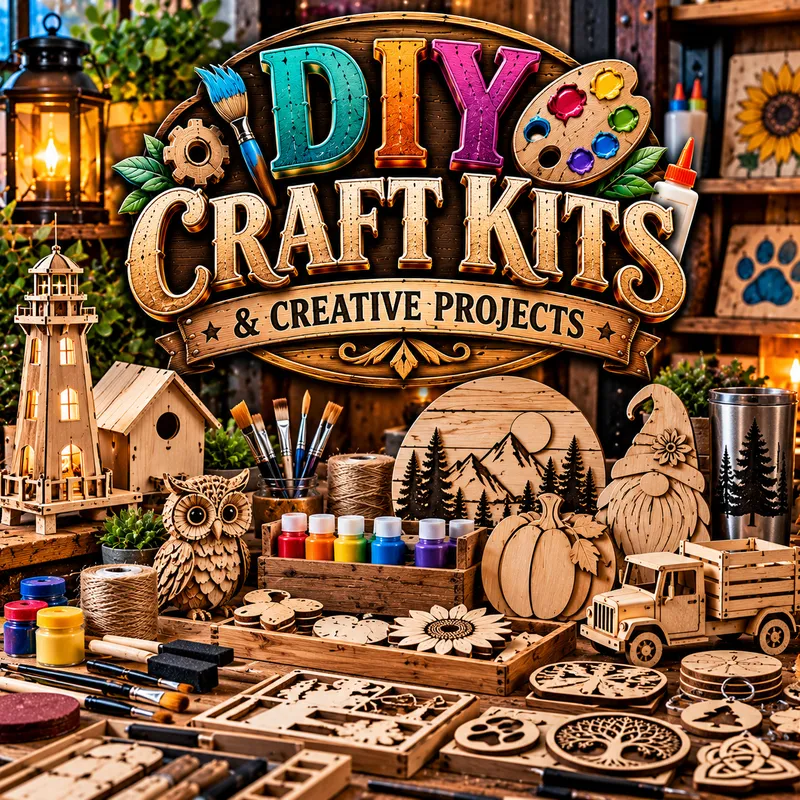 DIY Craft Kits & Creative Projects