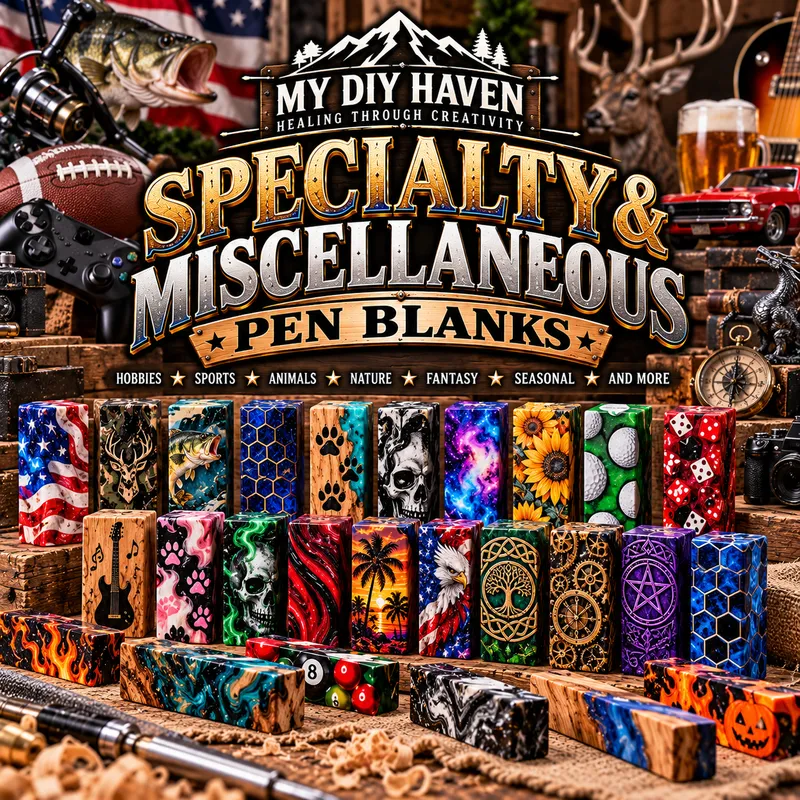 Specialty & Miscellaneous Pen Blanks