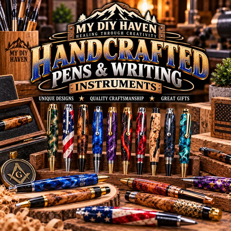 Handcrafted Pens & Writing Instruments