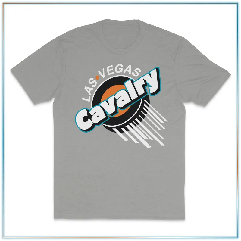 DM130 Cavalry Hockey Puck Logo District® Perfect Tri® Tee