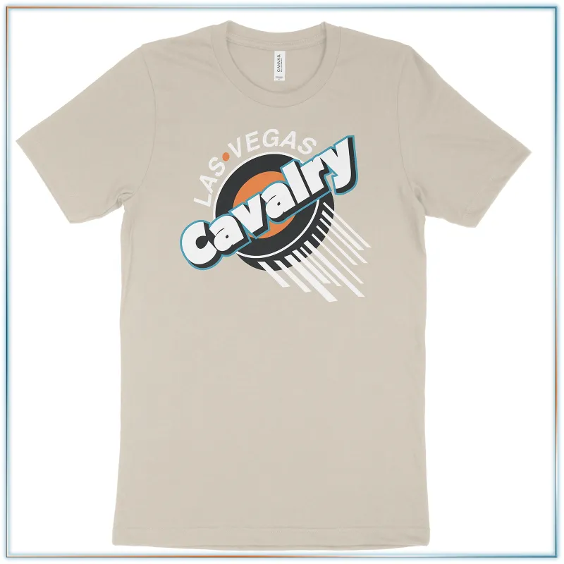 BC3001 Cavalry Hockey Puck Logo BELLA+CANVAS® Unisex Jersey Short Sleeve Tee