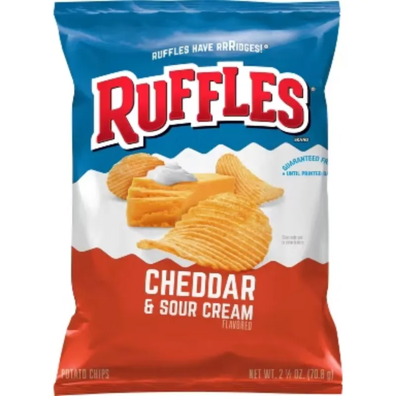 Ruffles Cheddar & Sour Cream Chips