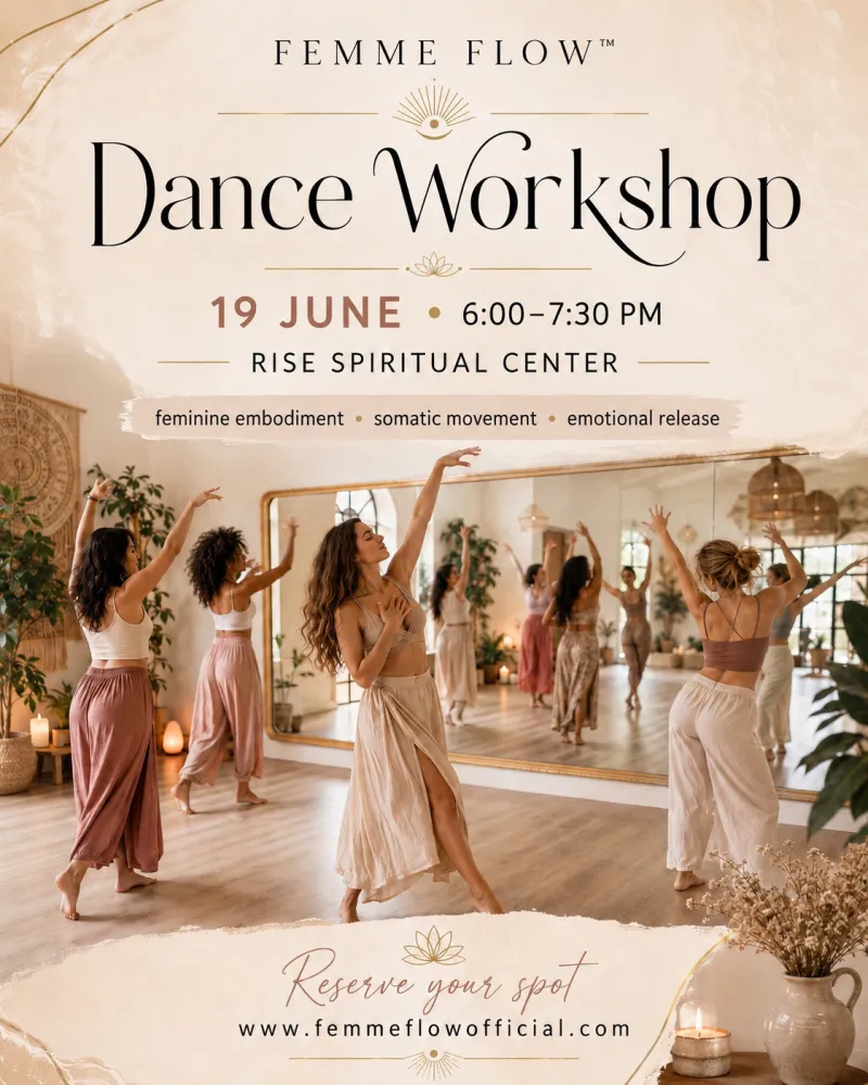 Femme Flow Dance Workshop | 19 June