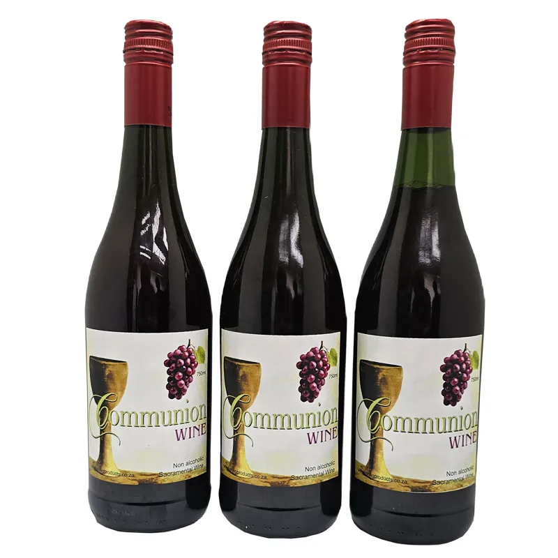 3 Communion Wine Sacramental