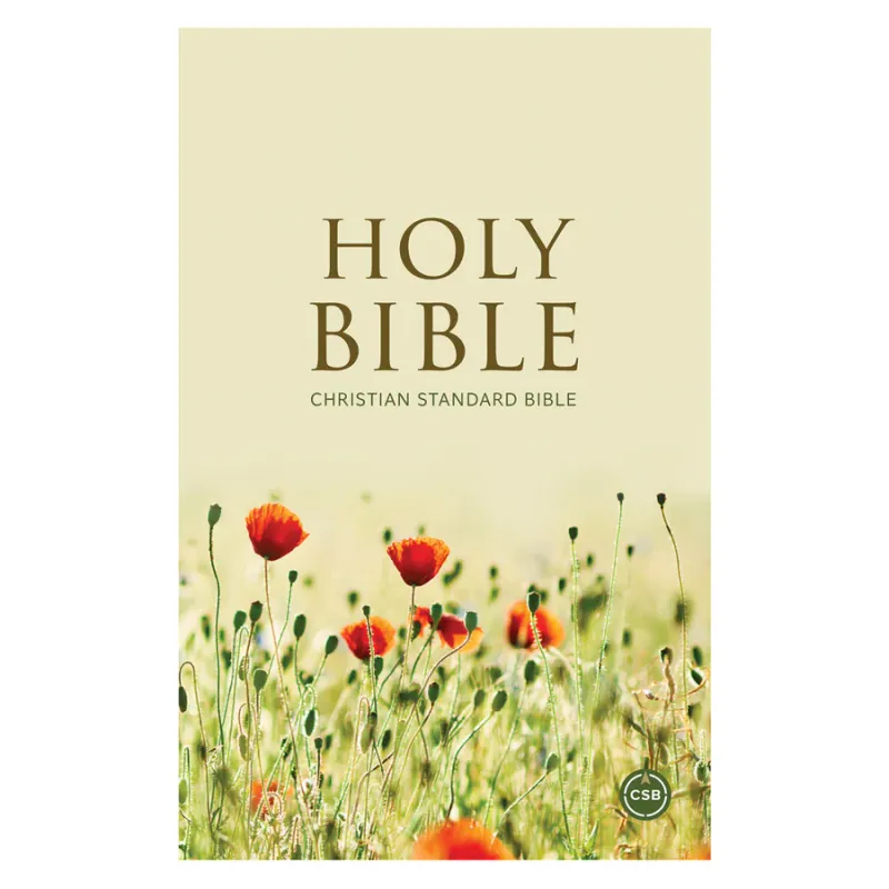 Bible – CSB – Outreach Poppies