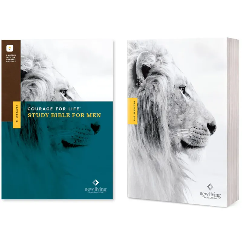 Bible – NLT – Courage for Life SB for Men