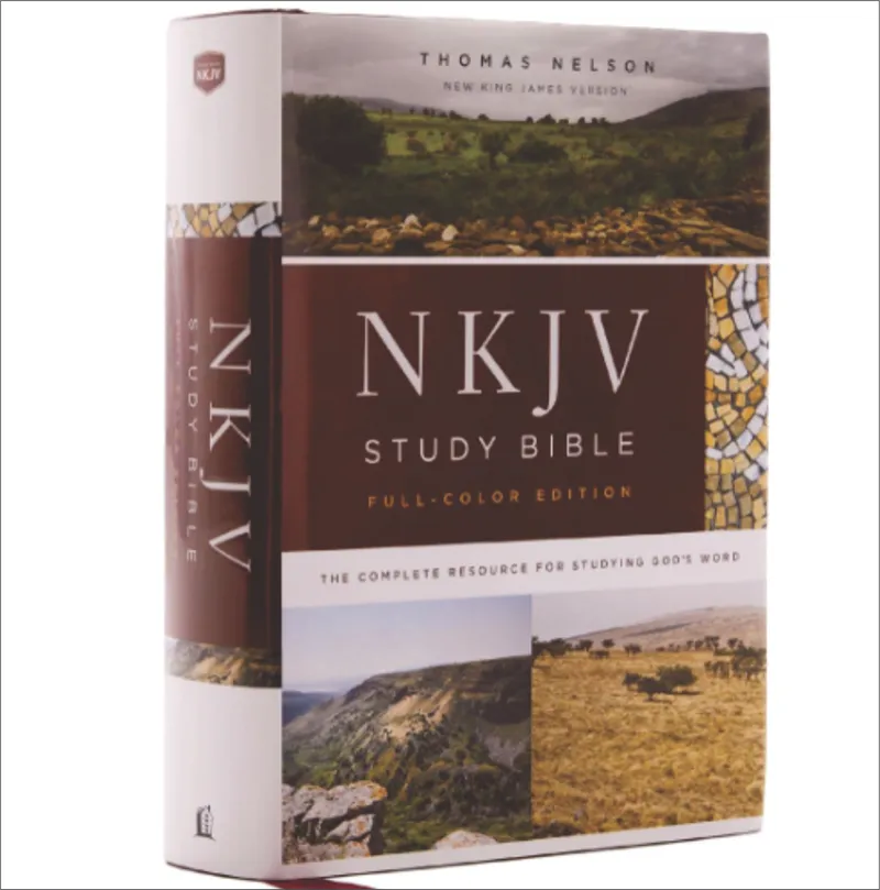 Bible - NKJV - Study Bible Full Color Edition