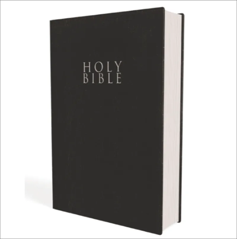 Bible - NIV - Black Paperback Gift & Award Bible Red Letter Edition Comfort Print