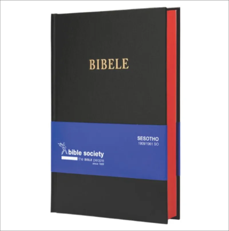 Bible - SeSotho Standard Black Hard Cover