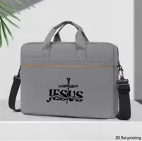 Bag - Jesus Print Laptop Bag - Grey
