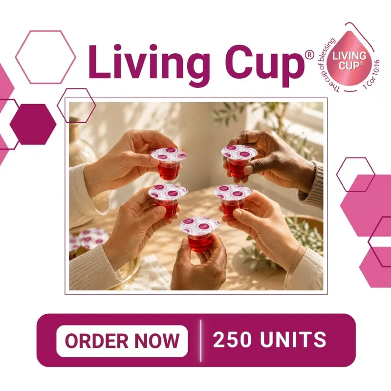 Living Cup® - Proprietary Grape Juice with Wafer - 250 Units