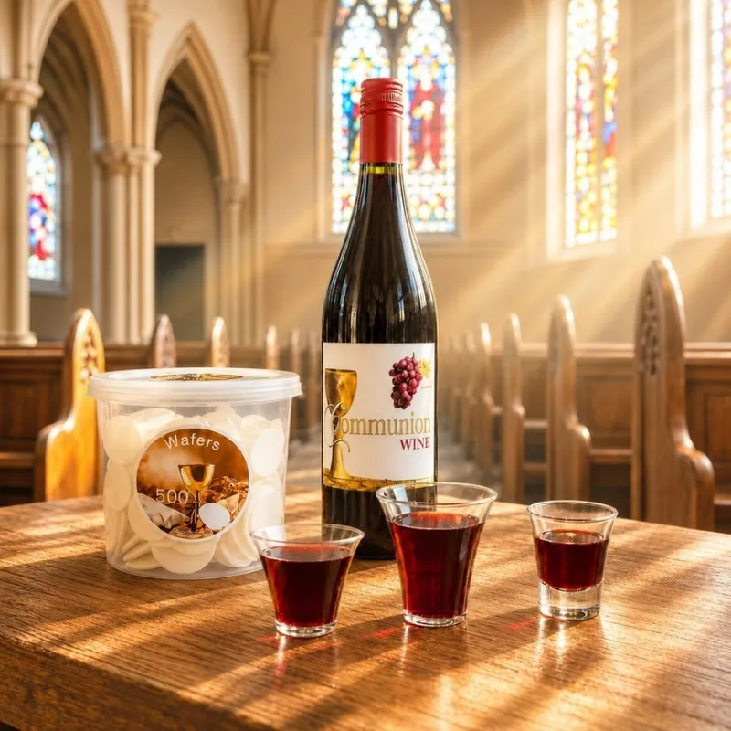 Cups, Wafers & Wine