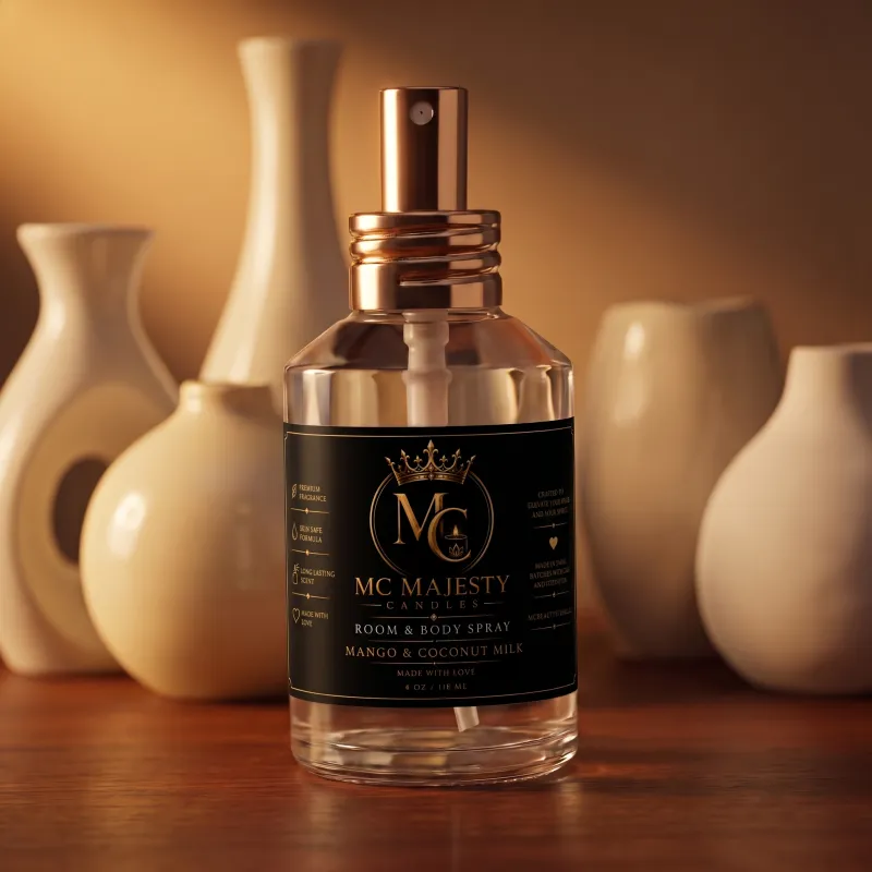 4 oz / 118 ml Room & Body Spray — Mango & Coconut Milk