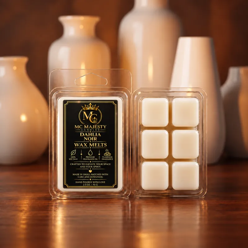 2.5 oz Natural Soy Wax Melts — Dahlia Noir