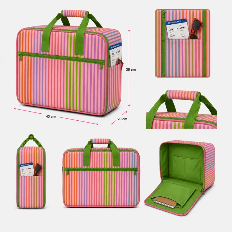 Candystripe multi colour Studio bag
