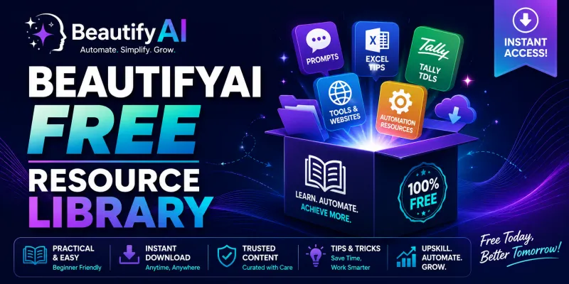 Free Resources - Lifetime Access