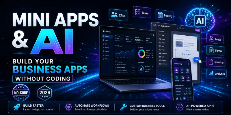 Mini Apps & AI: Build Your Business Apps Without Coding — Lifetime Access