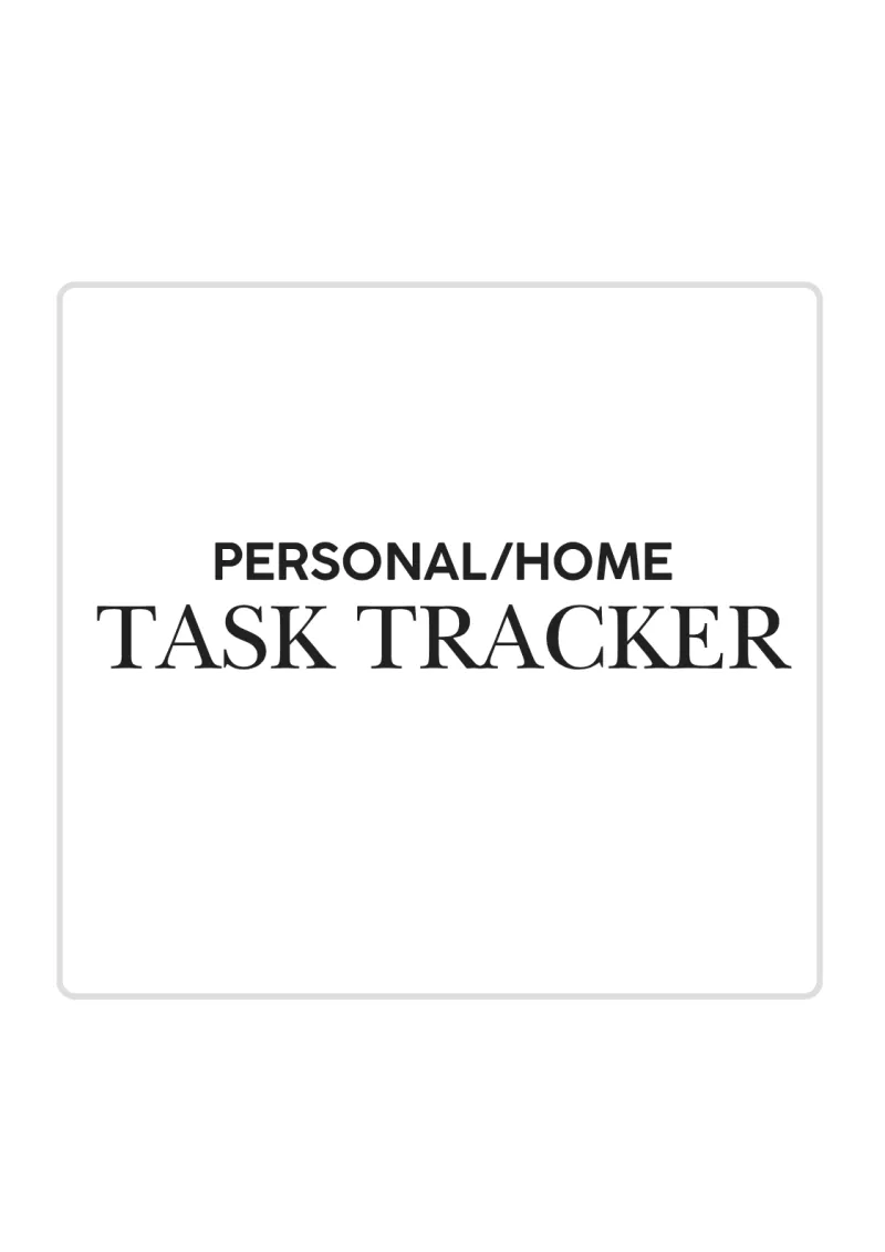 Family Task Tracker