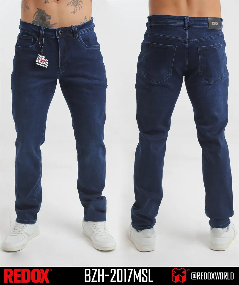 Redox Jean de Hombre Indigo BZH-2017MSL