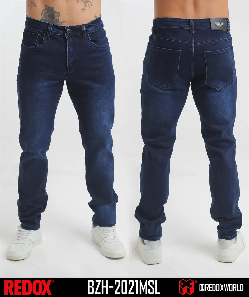 Redox Jean de Hombre Indigo Profundo BZH-2021MSL