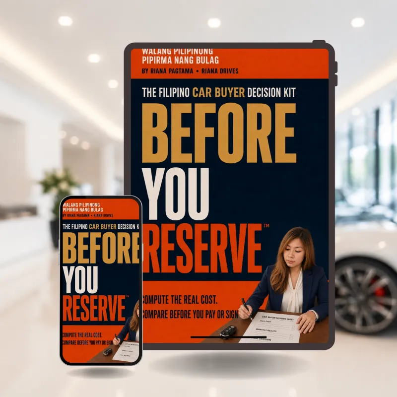 Core Decision Workbook — Your Car-Buying Decision Guide