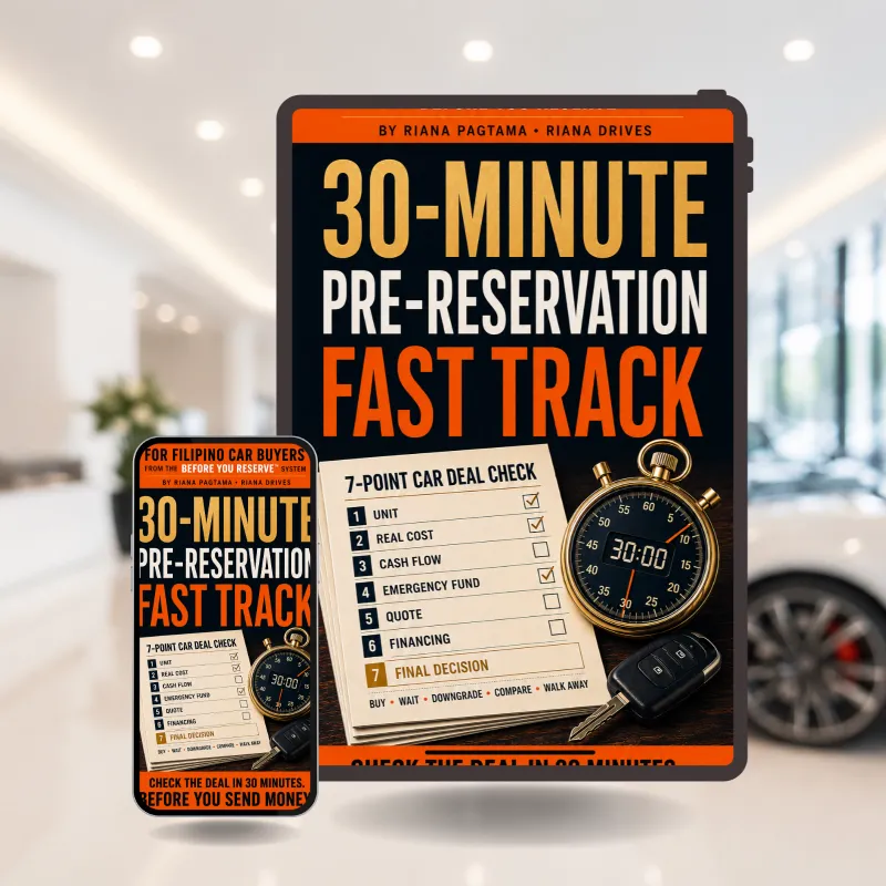 30-Minute Pre-Reservation Fast Track