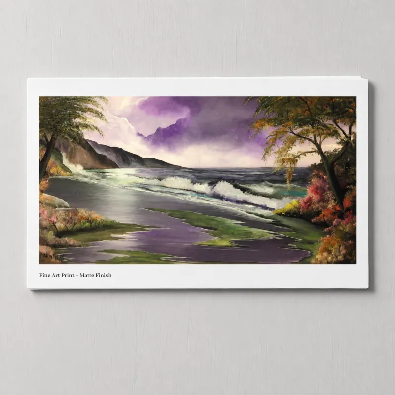 Purple Sky (Art Print)