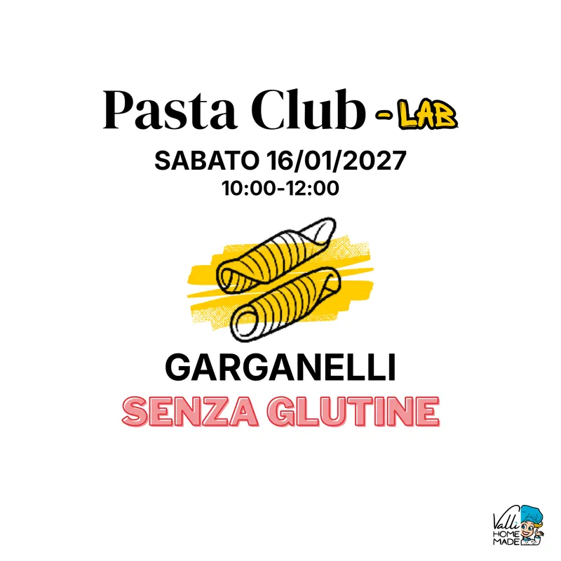 16/01/27 - GARGANELLI SENZA GLUTINE