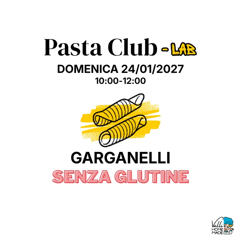 24/01/27 - GARGANELLI SENZA GLUTINE