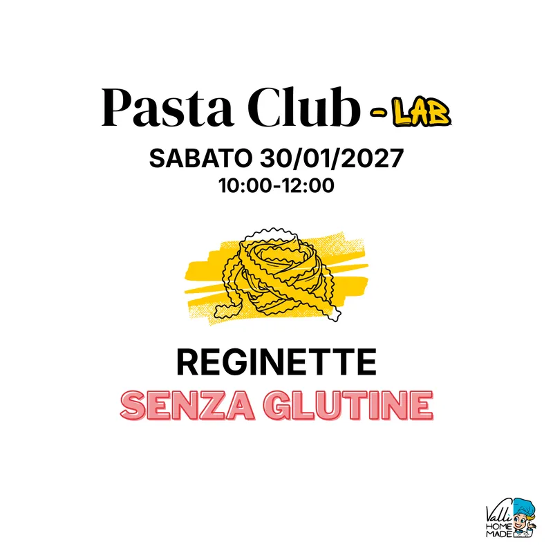 30/01/27 - REGINETTE SENZA GLUTINE