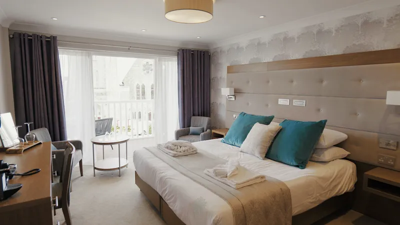 A bedroom at The Fig Tree Hotel, Shanklin