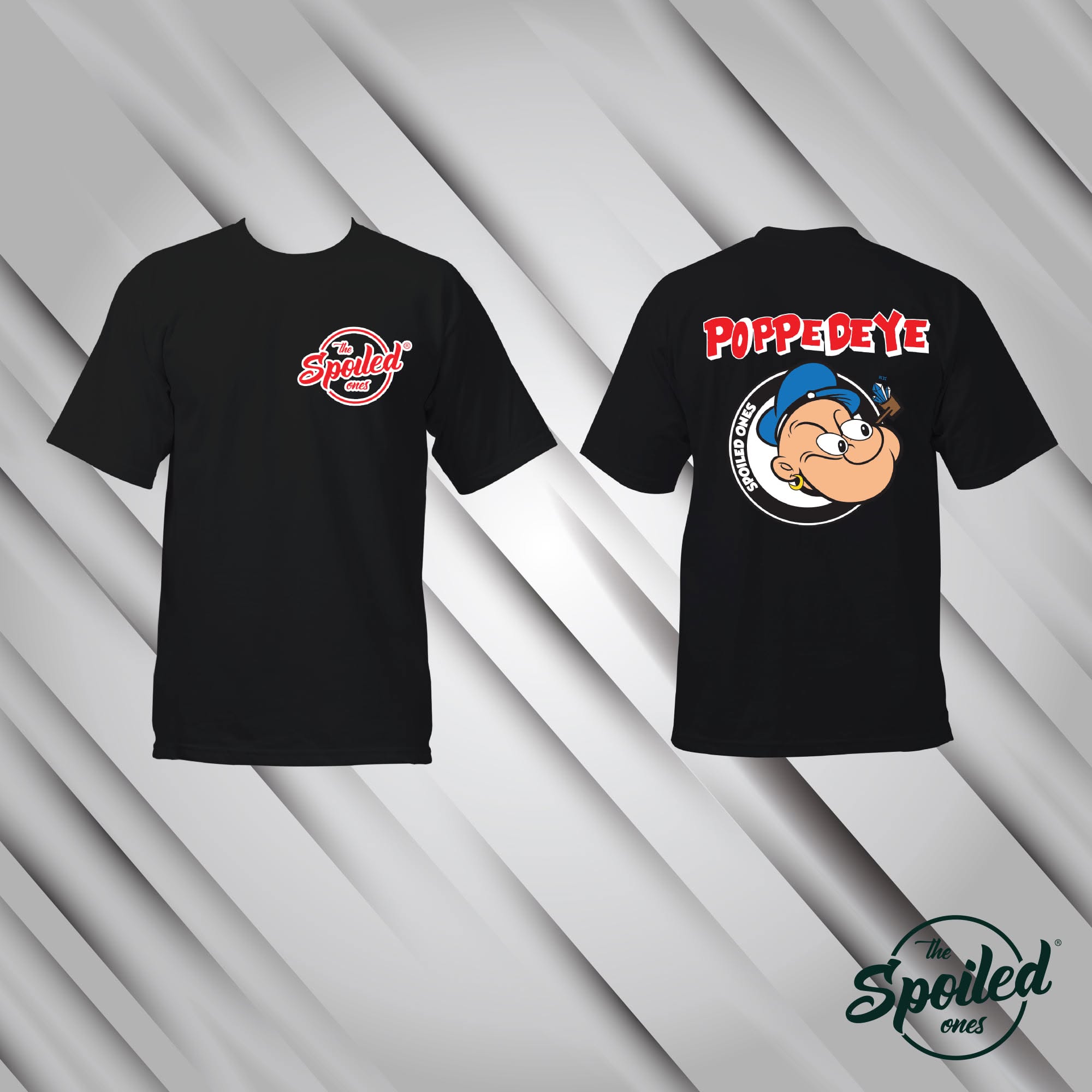 Poppedeye Tee (Black) 