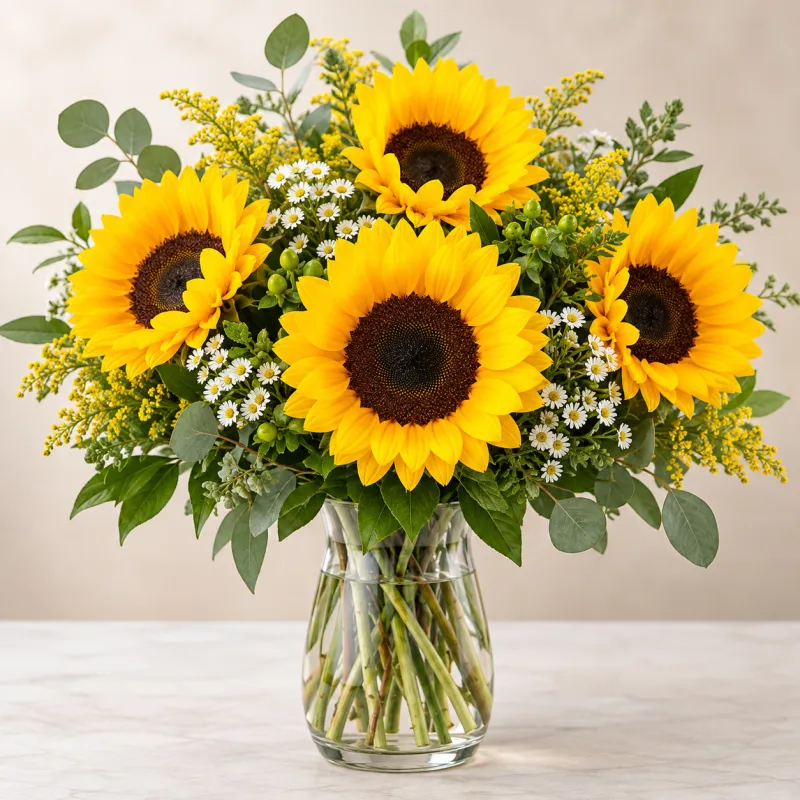 Golden Sunshine Bouquet