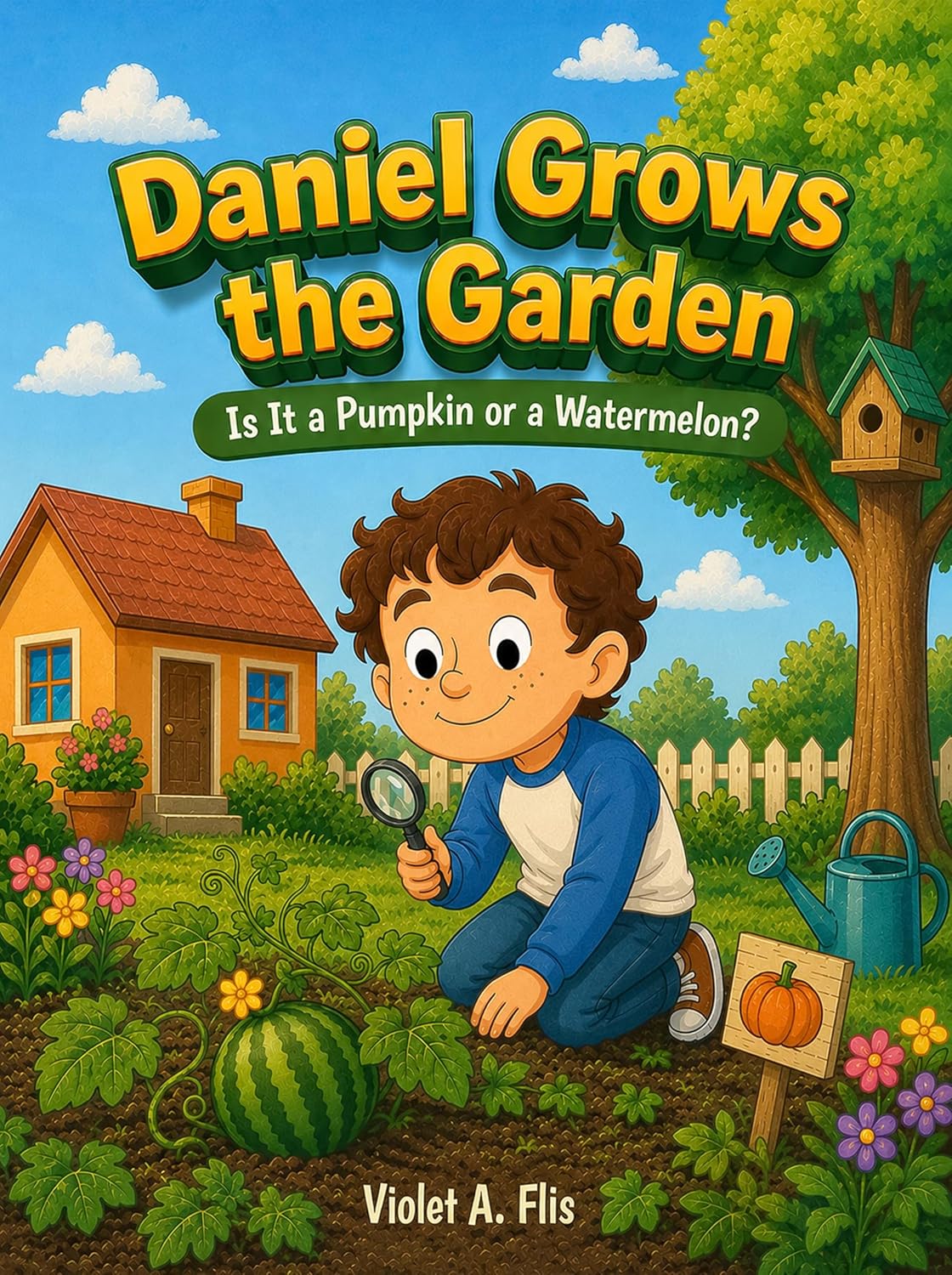 Daniel Grows the Garden: Is It a Pumpkin or a Watermelon?