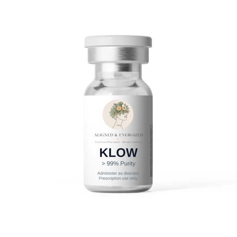 KLOW (BPC-157 / GHK-CU / TB-500 / KPV) 10mg/50mg/10mg/10mg/mL (3mL) - Lyophilized