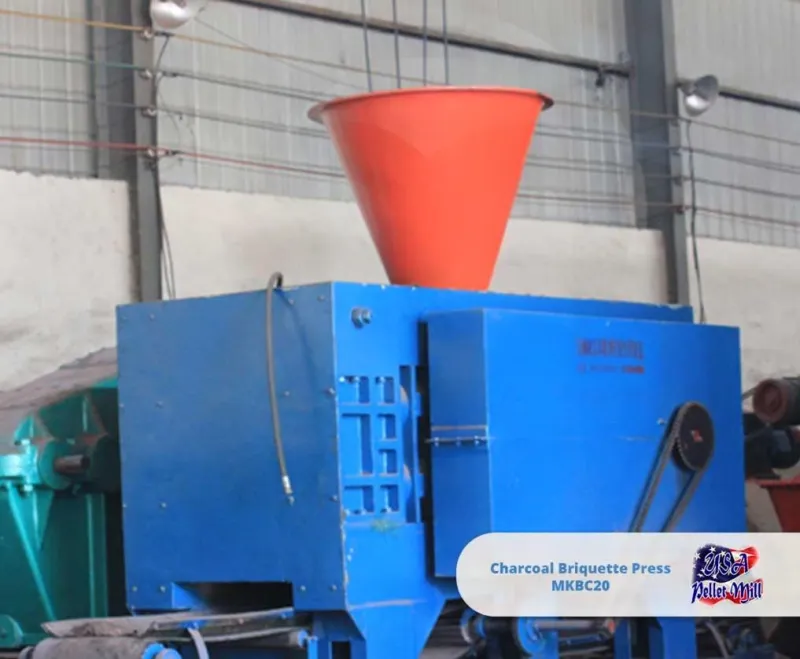Charcoal Briquette Press 20Ton-hr MKBC 20
