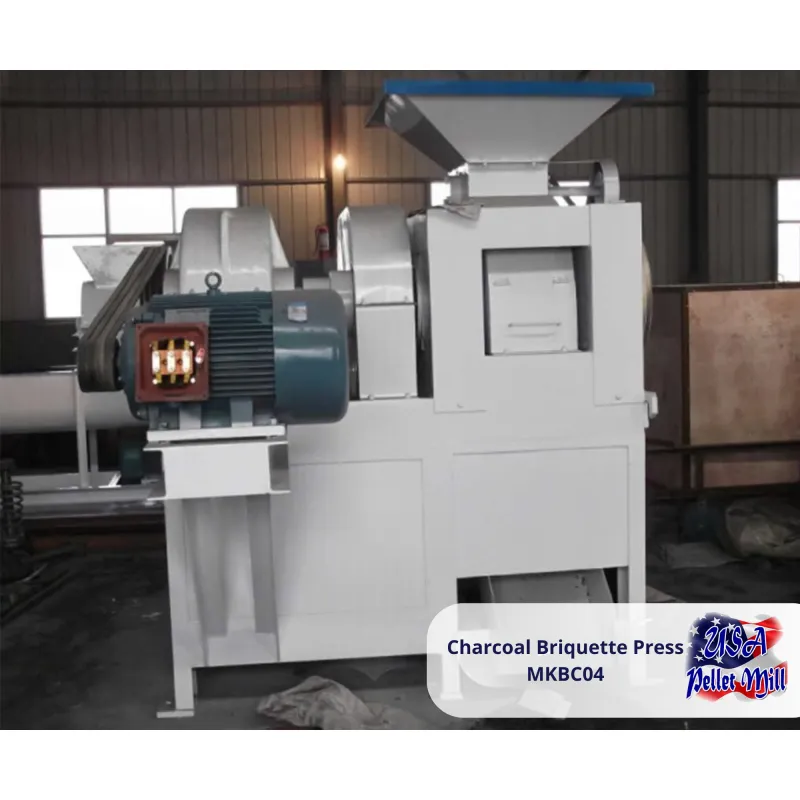 Charcoal Briquette Press 4Ton-hr MKBC 04