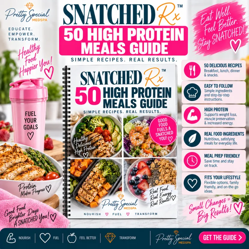 SNATCHED Rx™ High Protein Recipe Guide