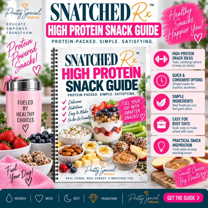 SNATCHED Rx™ High Protein Snack Guide