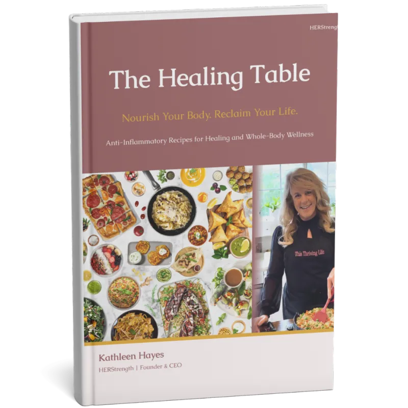 Healing Table | Anti-Inflammatory Cookbook | Physical Copy